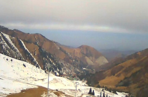 Estância de esqui Chimbulak webcam on-line (Almaty, Cazaquistão)