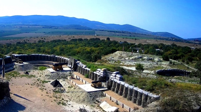 Parque de história viva de Fedyukhina Heights. Webcams Sevastopol online