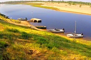 Base de pesca Golden Delta. Webcams de Akhtubinsk online