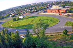 Troque a rodovia Chernoistochinskoe e a rua Chelyuskintsev. Webcams Nizhny Tagil