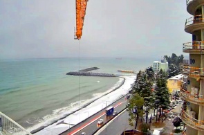 Avenida Tamar Mepe. Ângulo 2. Webcams Batumi online