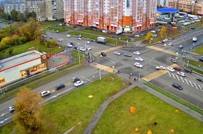 Encruzilhada de Sevastopol e 70 anos de Outubro. Webcams Saransk