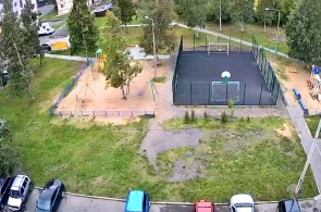 Parque infantil na Rua Mira. Webcams de Severodvinsk