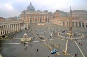 Basílica de São Pedro. Webcams do Vaticano online