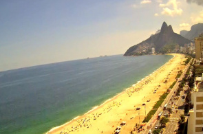 Praia de Ipanema. Webcams no Rio de Janeiro online