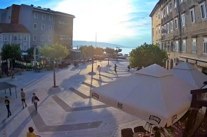 Praça Pavlin. Senj webcams online