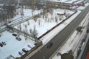 Uma webcam com vista para a Rua Perm