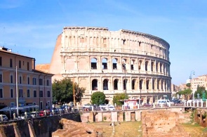 Coliseu. Webcams de Roma online