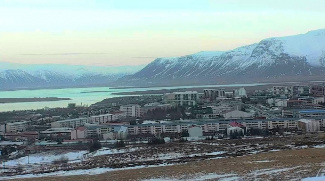 Webcam panorâmica de Reykjavik on-line