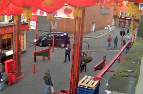 Webcam online em Chinatown. Londres em tempo real
