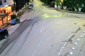 Vista da rua Ashba. Webcams Novo Athos