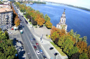 Terraplenagem de Sicheslavskaya. Webcams em Dnepropetrovsk online