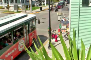Zero Mile "US Route 1". Webcams em Key West online