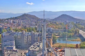 Panorama da cidade. Webcams Plovdiv online