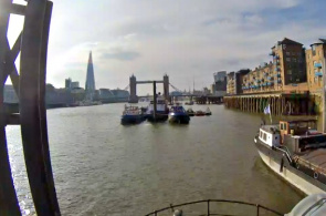 Rio Tamisa. Londres webcam on-line