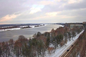 Vista do Volga. Webcams Dubna
