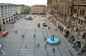Praça central. Webcams de Munique on-line