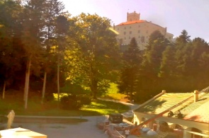 Castelo de Trakošćan. Webcams Varazdin online