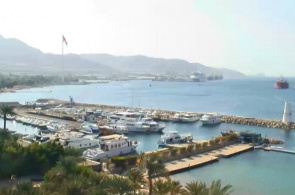 Webcam Aqaba online. Port