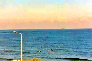 Praia de Bat Galim. Webcams ao vivo em Haifa online