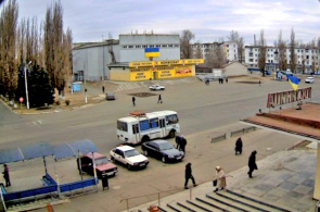 Komsomolets (vista do hotel de Sovetskaya). Webcam de limite online