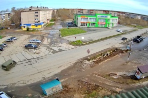 Rua Voronova. Ângulo 2. Webcams Verkhnyaya Salda online