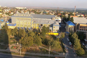 Ruas Dovatortsev vista da ISS. Webcam de Stavropol online