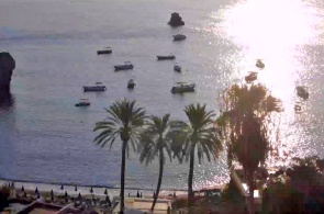 Golfo de Mazzaro. Webcams online em Taormina