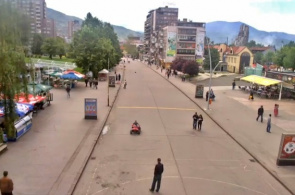 Praça Aliya Izetbegovic. Zenica webcam online