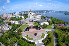 Praça da Glória. Webcams Khabarovsk online