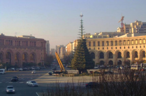 Praça da República. Yerevan em tempo real