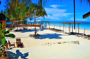 Praia de Kiwengwa. Webcams de Zanzibar