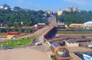 Escadas Potemkin, vista No. 1. Odessa webcams online