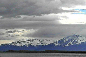 Puerto Natales Chile. Webcam panorâmica on-line