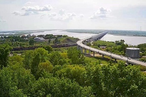 Ponte Amur. Webcams Khabarovsk online
