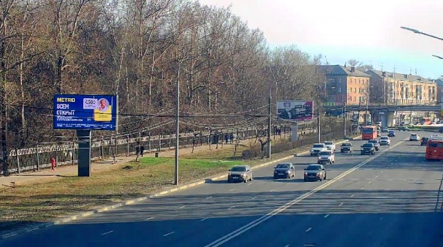Avenida Lenin. Webcam em Nizhny Novgorod online