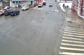 Praça General Kuznetsov. Ângulo 2. Webcams Yakhroma online