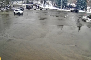 Praça General Kuznetsov. Ângulo 3. Webcams Yakhroma online