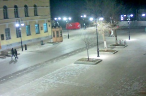 Monumento a Chkalov. Webcams on-line de Oremburgo