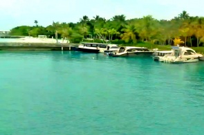 Porto de Amilla Fushi. Webcams maldivas