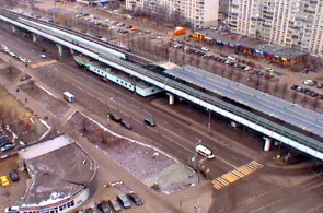 Webcam panorâmica do sul de Butovo. Webcams de Moscou online