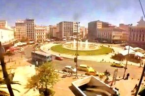 Praça Omonóia. Webcams Atenas