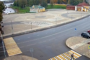 Praça da Assunção. Webcams Uglich