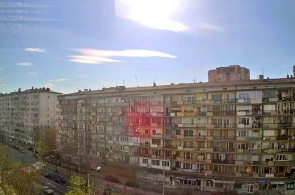 Rua Opalchen. Webcams de Sofia on-line