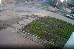 Encruzilhada das ruas Kirov - Karsunskaya. Webcams Ulyanovsk