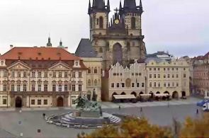 Praça da Cidade Velha de Praga webcam on-line