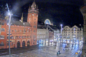 Praça do mercado (Marktplatz). Webcams em Basileia online