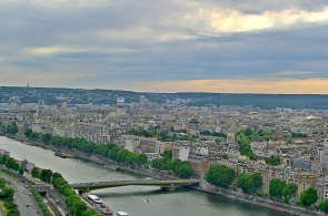 Rio Sena. Paris webcam online