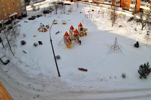 Playground em Bondareva. Webcam Sortavala