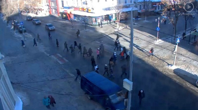 Encruzilhada das ruas Volskaya-Kirov. Webcam Saratov online
